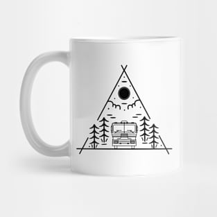 Camping With Van Mug